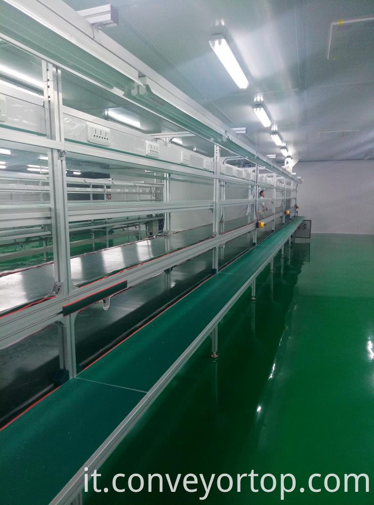 Electric Iron Conveyor Belt Line